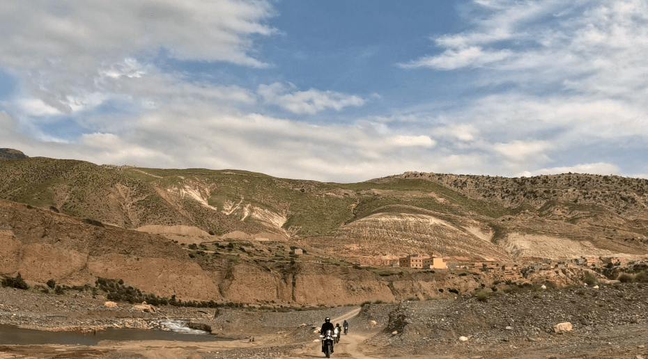 Motorcycle adventure in Morocco